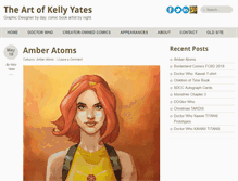 Tablet Screenshot of kellyyatesart.com